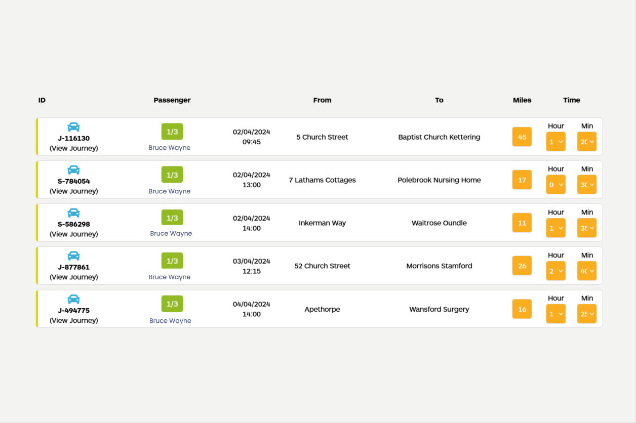driver claim mileage