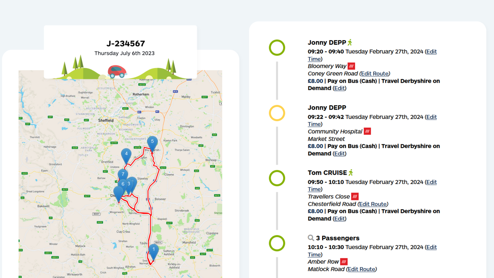 driver portal road xs route manager