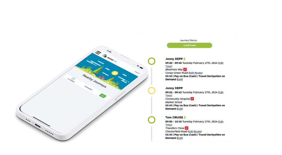 complex transport booking requests handled in real time