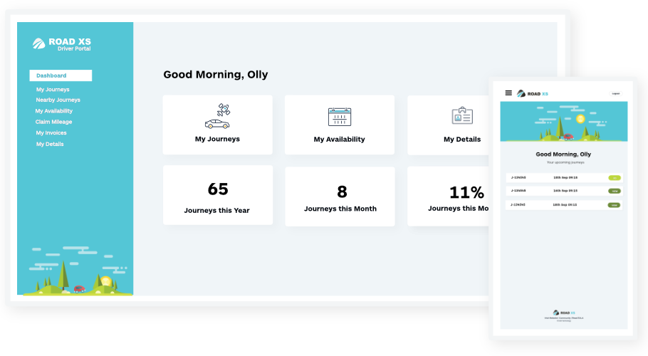driver portal road xs
