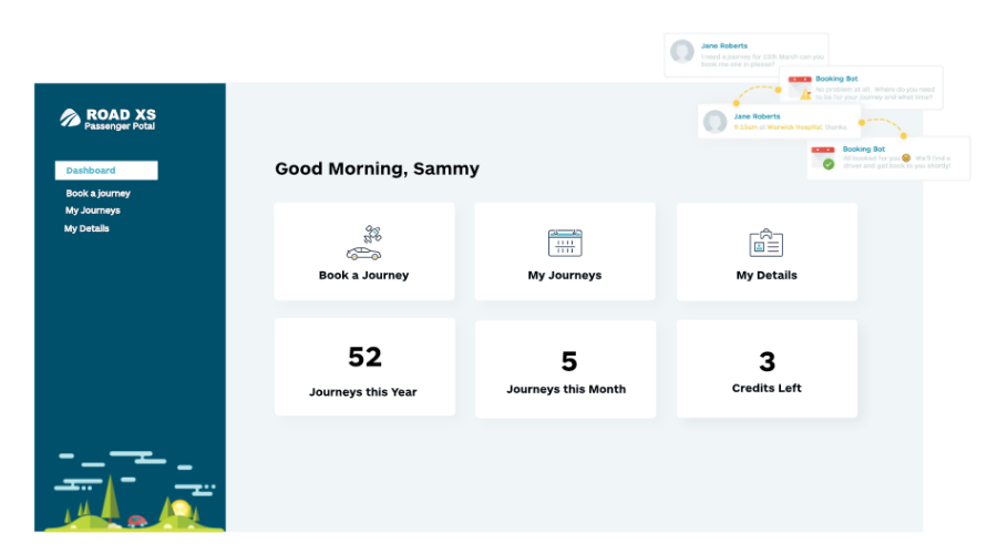 grow your services with road xs