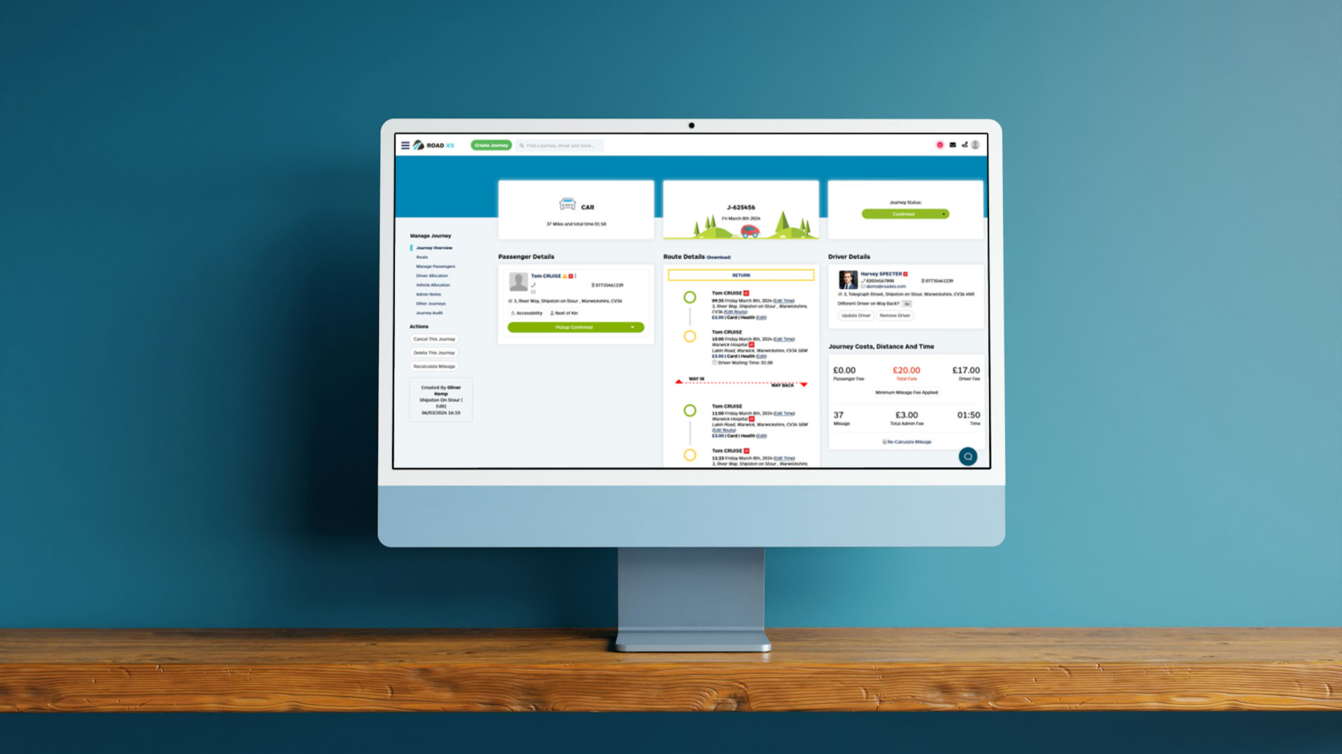 road xs community car scheme software in the cloud