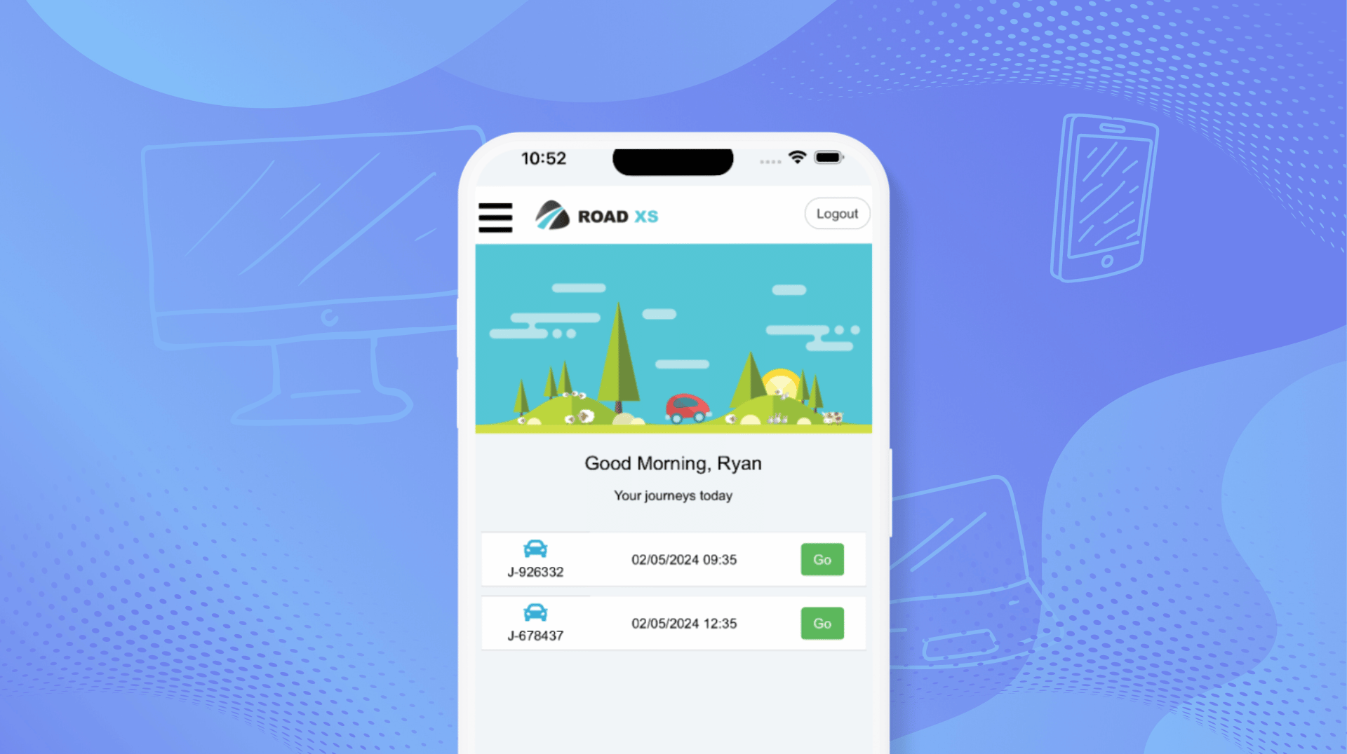 The Innovative Road XS Driver Portal