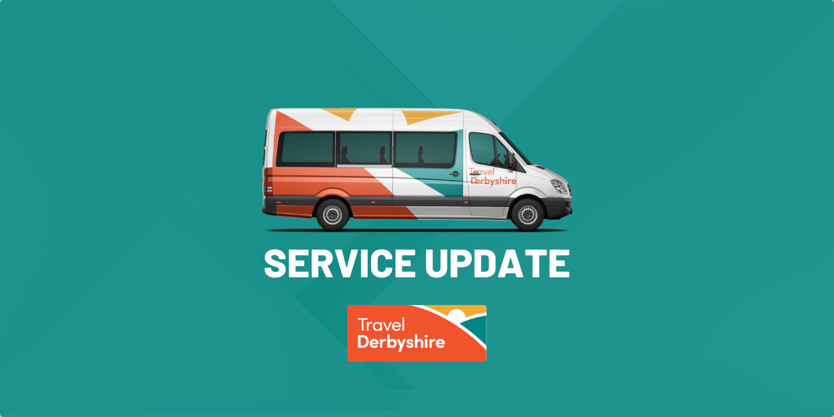 Service Update: Travel Derbyshire on Demand