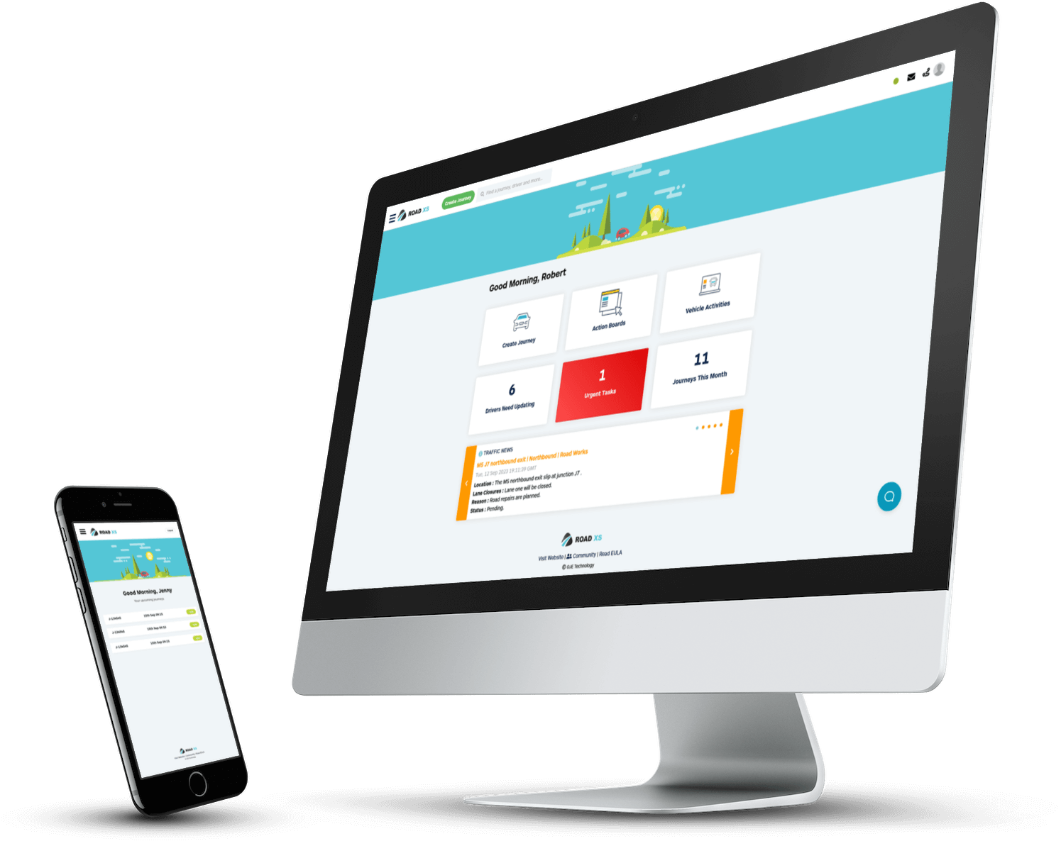 user friendly transport software road xs